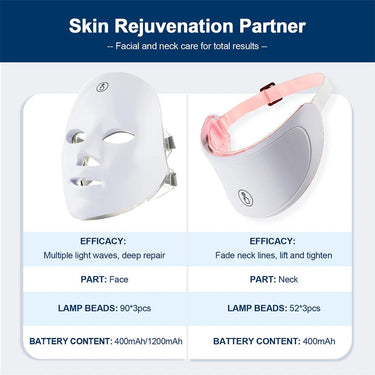 LED Photon Facial Mask for Anti - Aging Treatment - InspiredGrabs.com